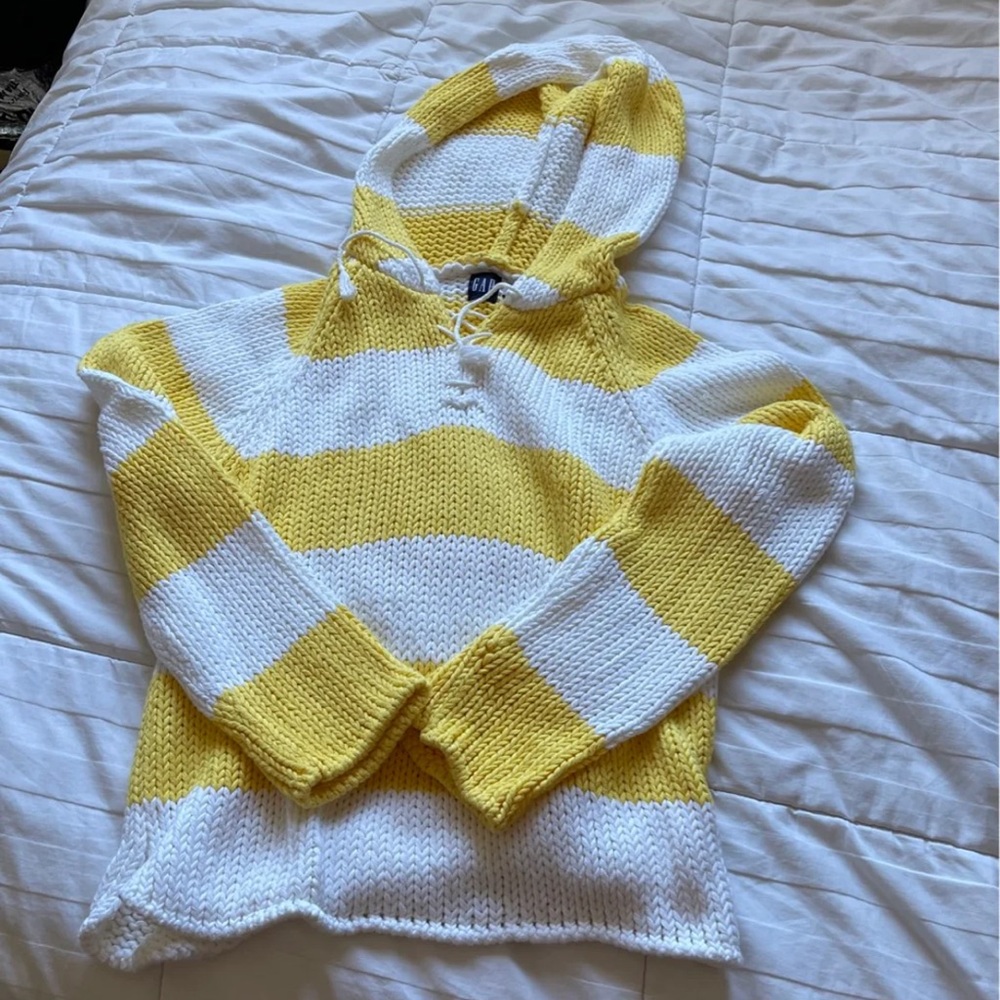 Gap oversized knitted hoodie